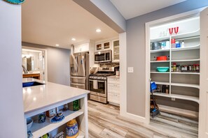 Nice pantry storage