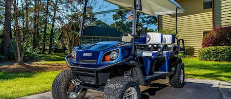 6 Passenger Golf Cart ~ Included in Rental