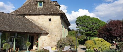 Véranda, maison principale