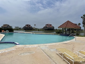 This Condo has direct access to the pool area just downstairs to enjoy!!