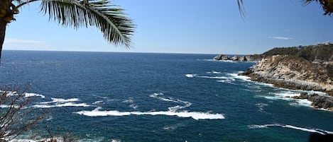 View south from the terrace