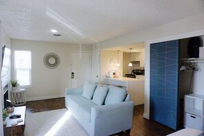 Large dresser area w/ storage