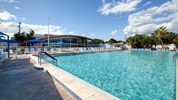 Olympic Size Swimming Pool and Fitness Center