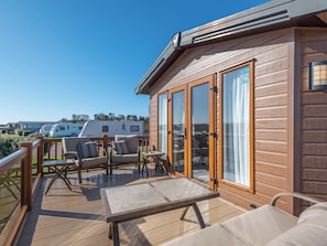 Terrace | Reed Roost - The Laurels, Addlethorpe, near Skegness