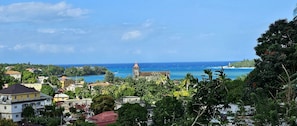 Vue sur la plage/l’océan