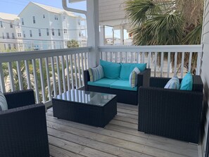 Front porch/entrance and sitting area.  (No smoking allowed!) 