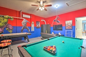 Game Room | Free WiFi | Towels & Linens