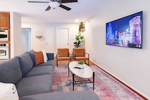Living Room with Smart TV
