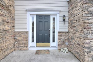The front door to 30 Pier Pt.