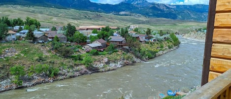 Vue depuis l’hébergement