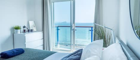 Beautiful sea views from the master bedroom