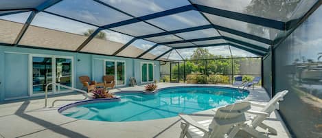 Cape Coral Vacation Rental | 1,650 Sq Ft | 3BR | 2BA | Step-Free Access