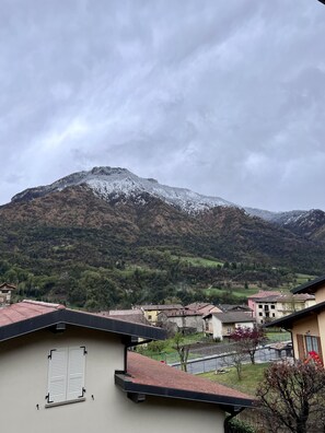 Blick von der Unterkunft