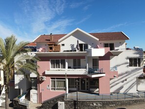 Fassade der Unterkunft