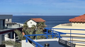 Blick vom Balkon