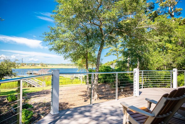 Porch / Intracoastal Waterway View
