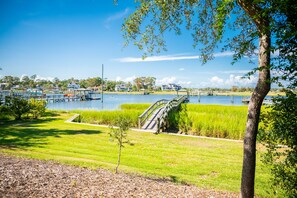 Backyard / Intracoastal Waterway View