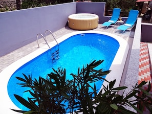 Piscine maison de vacances