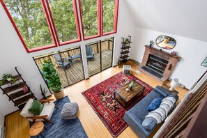 Large Windows for taking in the beautiful scenery