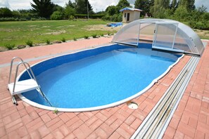 Schwimmbad des Ferienhauses