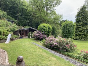 Aussicht vom Ferienhaus [Sommer]