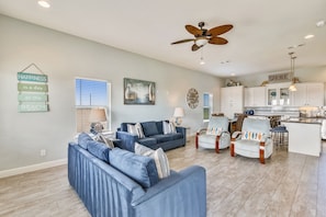 Get Away From The Noise - With two floors of living space, you can spend time together in the family room, or seclude yourself in your private bedroom upstairs.