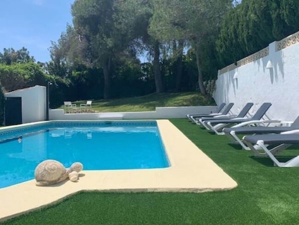 Piscine maison de vacances