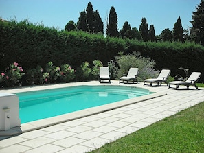 Piscine maison de vacances