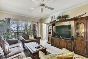 Movie Night? - With the extra TV area, there's plenty of seating to enjoy a movie night with the family.