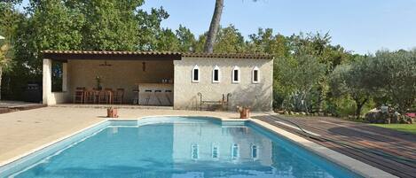 Piscine maison de vacances