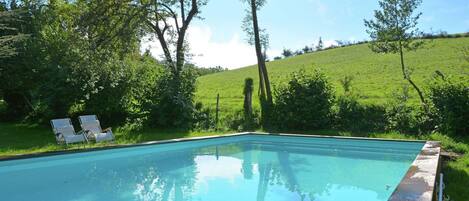 Piscine maison de vacances