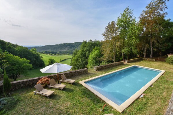 Piscine maison de vacances