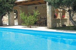 Piscine maison de vacances