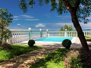 Piscine maison de vacances