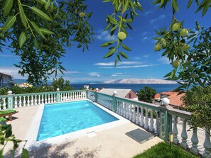 Piscine maison de vacances