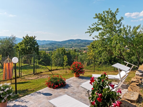 Vue de la maison de vacances [été]
