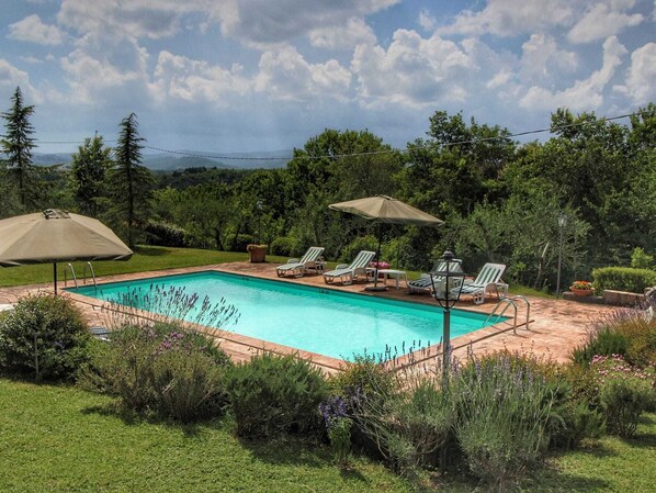 Piscine maison de vacances