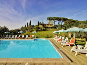 Schwimmbad des Ferienhauses