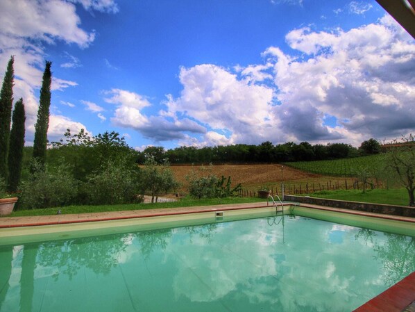 Piscine maison de vacances