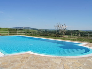 Schwimmbad des Ferienhauses