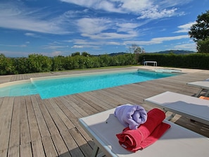 Piscine maison de vacances