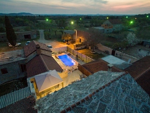 Vue de la maison de vacances [été]