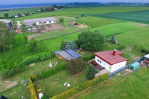 Aussicht vom Ferienhaus [Sommer]