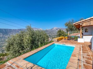 Schwimmbad des Ferienhauses