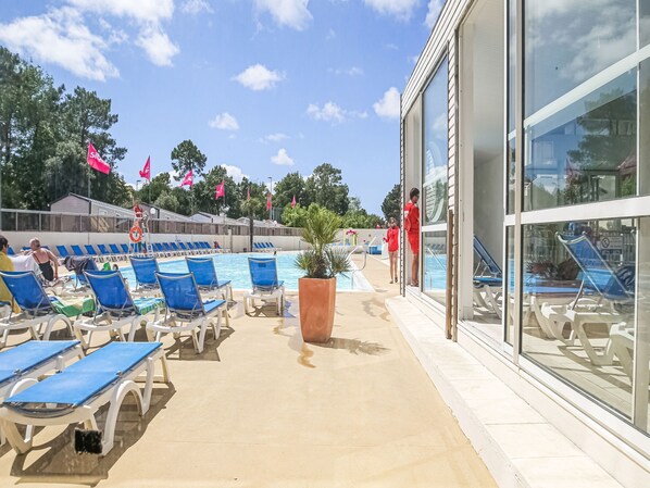 Piscine maison de vacances