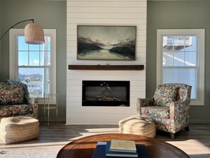 Relax in the living room. 