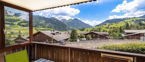 Sky, Cloud, Plant, Property, Window, Shade, Tree, Wood, Mountain, Sunlight