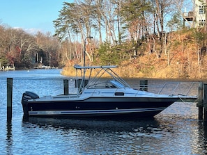 Community marina on Saltworks Creek