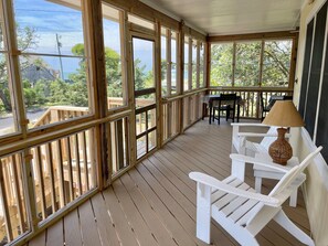 Screened Porch, First Floor