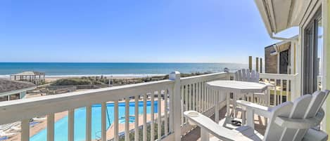 Emerald Isle Vacation Rental | 3BR | 2BA | Stairs Required | 1,180 Sq Ft